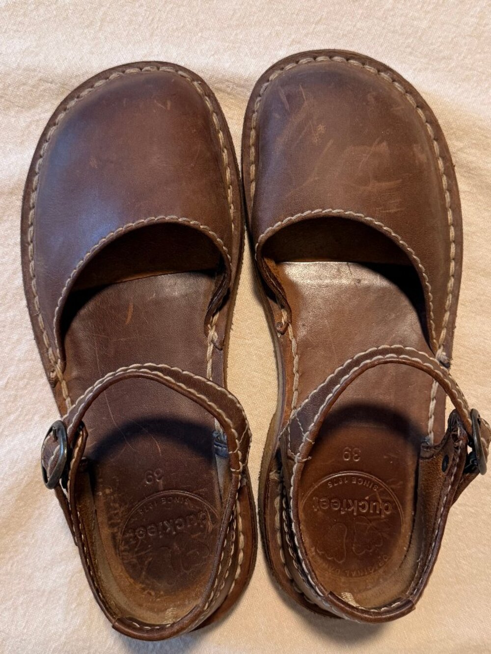 Duckfeet Himmerland MaryJanes from Denmark Size 37